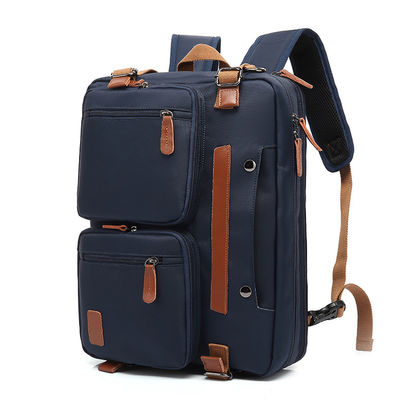 Grey 3 In 1 Travel Briefcase Ba lô với 210D polyester Lining