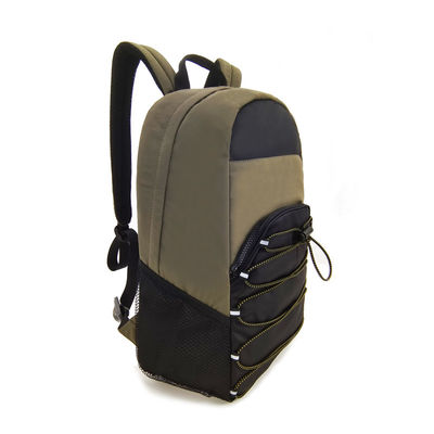 Green Waterproof Nylon Sport Backpack Cho Đi bộ ngoài trời Đi du lịch