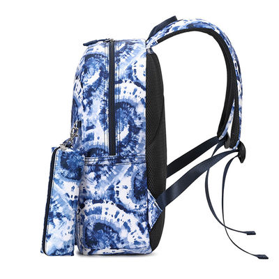 3 trong 1 Blue Rucksack Backpack, Teenager School Backpack Bags With Digital Printing (Bộ đệm đệm trẻ em)