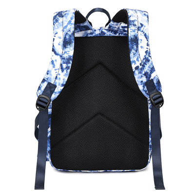 3 trong 1 Blue Rucksack Backpack, Teenager School Backpack Bags With Digital Printing (Bộ đệm đệm trẻ em)