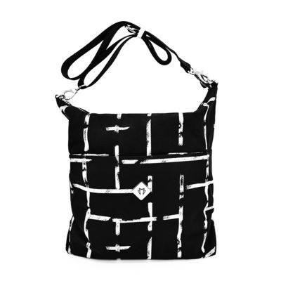 Fashion Style Crossbody Tote túi xách với khóa khóa và kích thước trung bình