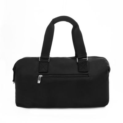 Túi duffel ngoài trời màu đen với lớp lót polyester chống nước