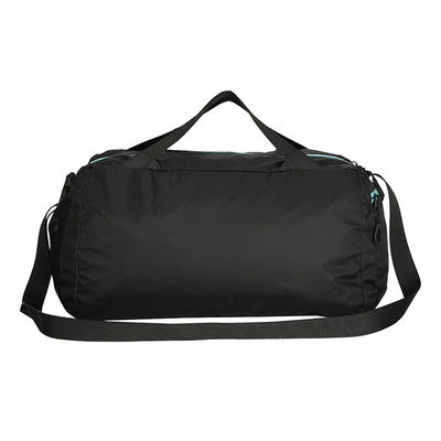 Chiếc túi nhựa nylon được tùy chỉnh màu đen chống nước với lớp lót polyester