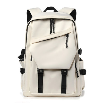 Unisex túi trường học nylon ba lô khóa khóa khóa với 2 túi bên trong