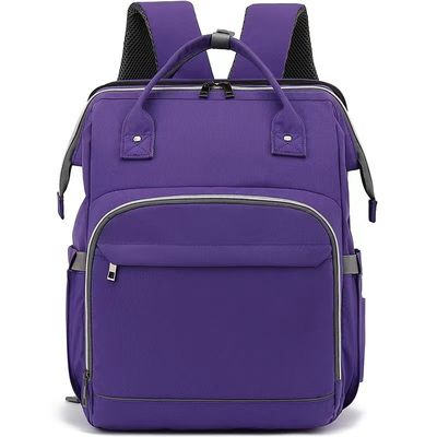 Oxford vật liệu Microfiber Ba lô Tote Bag phong cách bình thường với khóa khóa
