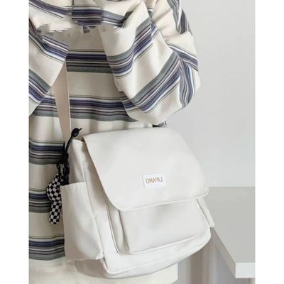 Polyester Lining Crossbody Sling Bag 15L Capacity Với 2 túi