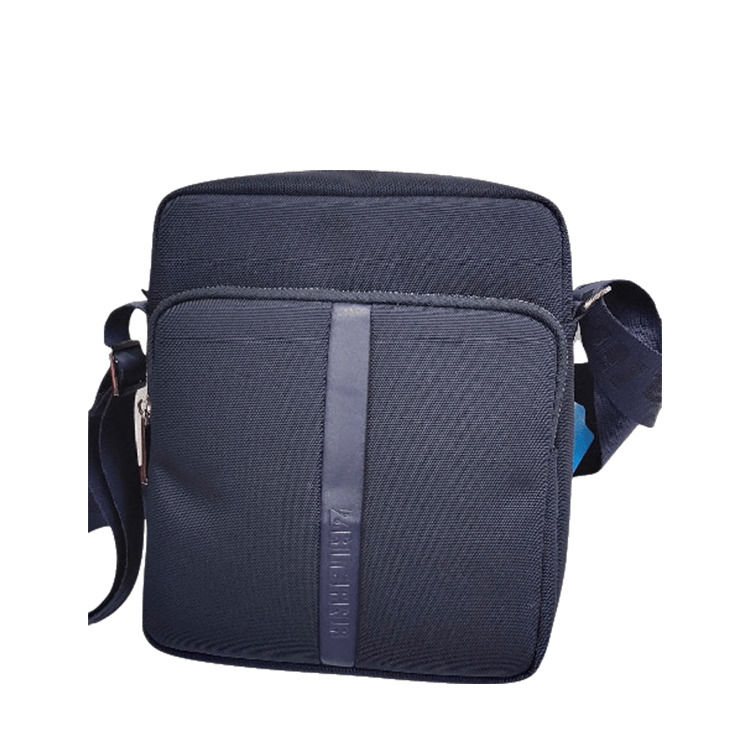 Túi đeo lưng Crossbody hạng nhẹ với 2 túi khóa niêm phong Màu đen